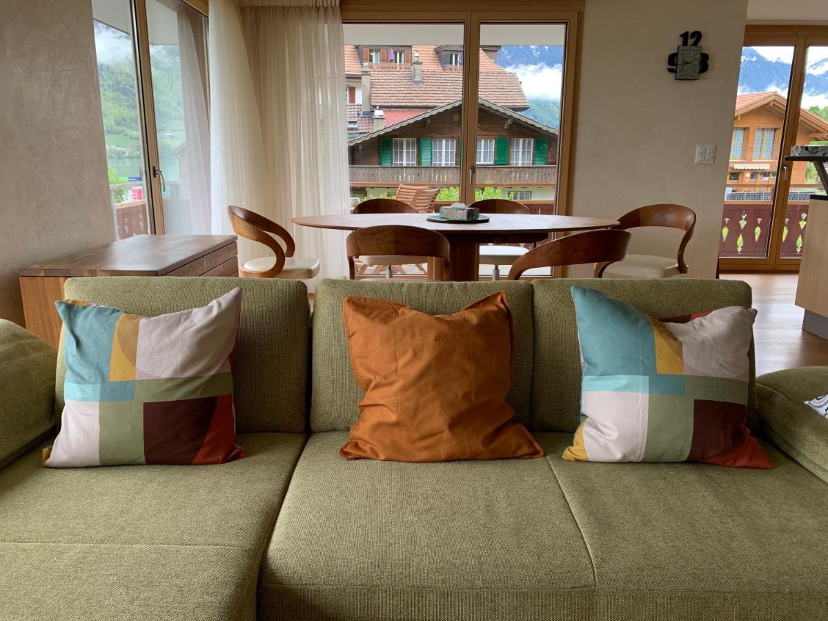 Seehaus Lake View 3-Bedroom Apartment Iseltwald Extérieur photo